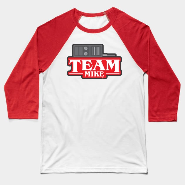 Stranger Teams: Mike Baseball T-Shirt by dhartist